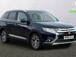 Blue Used 2018 Mitsubishi Outlander SUV | £14,199 (Fair price)