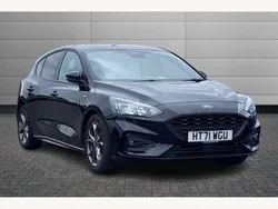 Black Used 2022 Ford Focus ST-Line Hatchback | £15,193 (Good price)