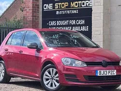 Red Used 2013 VW Golf VII SE Hatchback | £4,995 (Fair price)