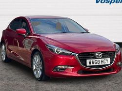 Red Used 2018 Mazda 3 Inclusive Hatchback | £13,900 (A bit pricey)