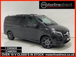 Grey Used 2022 Mercedes V300 AMG line MPV | £44,975 (Fair price)