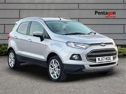 Silver Used 2017 Ford Ecosport Titanium SUV | £6,495 (Fair price)