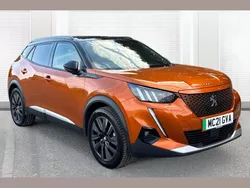 Orange Used 2021 Peugeot e-2008 Premium SUV | £14,243 (Fair price)