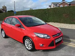Red Used 2014 Ford Focus Zetec Hatchback | £3,495 (Fair price)