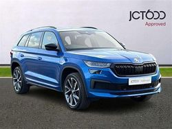 Blue Used 2022 Skoda Kodiaq SportLine SUV | £28,900 (Fair price)