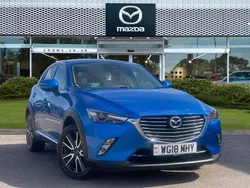 Blue Used 2018 Mazda CX-3 Inclusive SUV | £11,658 (Fair price)