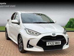 White Used 2022 Toyota Yaris Hybrid Design Hatchback | £15,990 (Super price)