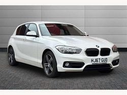 White Used 2017 BMW 118 Sport Line Hatchback | £9,495 (Fair price)