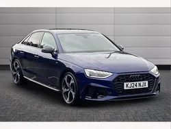 Navarra blue Used 2024 Audi A4 Black Edition Sedan | £29,750 (A bit pricey)