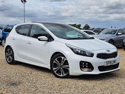White Used 2018 Kia Ceed GT-Line S Hatchback | £8,681 (Fair price)