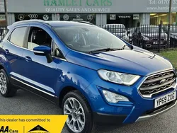 Blue Used 2019 Ford Ecosport Titanium SUV | £11,000 (Fair price)