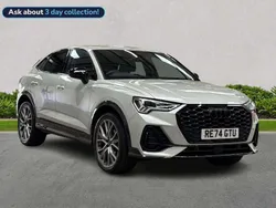 Silver Used 2024 Audi Q3 Black Edition SUV | £36,474 (Fair price)