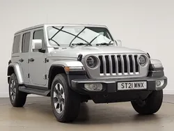 Grey Used 2021 Jeep Wrangler Overland SUV | £39,498 (Good price)