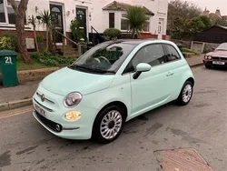 Green Used 2017 Fiat 500 Lounge Hatchback | £7,790 (Fair price)