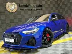 Blue Used 2022 Audi RS6 Comfort Estate | £81,995 (Fair price)