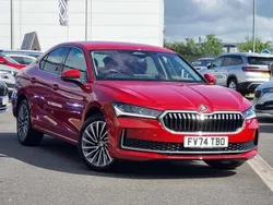 Carmine red New 2024 Skoda Superb Hatchback | £35,500 (Super price)