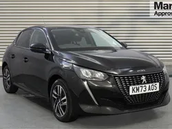 Black Used 2023 Peugeot 208 Allure+ Hatchback | £16,377 (Fair price)