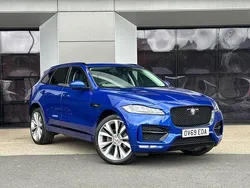 Blue Used 2019 Jaguar F-Pace R-Sport SUV | £27,190 (Expensive)