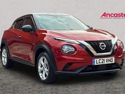 Red Used 2021 Nissan Juke N-Connecta SUV | £14,475 (Fair price)