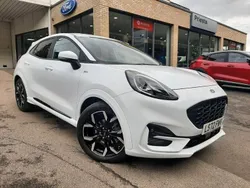 Frozen white Used 2022 Ford Puma ST-Line X Hatchback | £17,595 (Fair price)