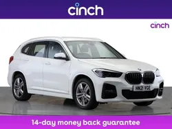 White Used 2021 BMW X1 M Sport SUV | £17,969 (Fair price)
