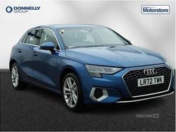 Blue Used 2022 Audi A3 e-tron Sport Hatchback | £18,495 (Fair price)
