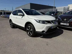 White Used 2015 Nissan Qashqai N-TEC SUV | £7,799 (A bit pricey)