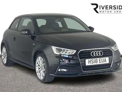 Brilliant black Used 2018 Audi A1 S-Line Hatchback | £9,990 (Good price)