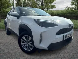 White Used 2022 Toyota Yaris Hybrid Hatchback | £19,485 (Expensive)
