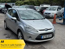 Silver Used 2010 Ford Fiesta Zetec Hatchback | £2,289 (Good price)