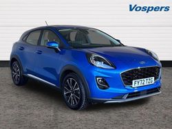 Blue Used 2022 Ford Puma Gen-E Titanium SUV | £16,345 (Fair price)