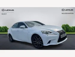 White Used 2013 Lexus IS300h Sport Line Sedan | £11,799 (A bit pricey)