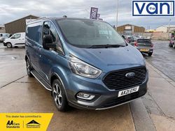 Blue Used 2021 Ford Transit Custom Active Van | £14,895 (A bit pricey)