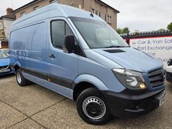 Blue Used 2016 Mercedes Sprinter Van | £9,500 (Fair price)