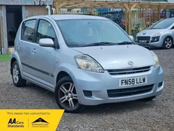 Silver Used 2008 Daihatsu Sirion Hatchback | £2,490 (Expensive)