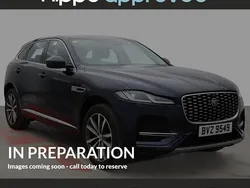 Blue Used 2021 Jaguar F-Pace S SUV | £21,870 (Fair price)