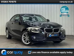 Black Used 2017 BMW 218 Sport Line Coupe | £7,995 (Good price)