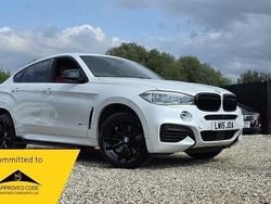 White Used 2015 BMW X6 Executive SUV | £26,500