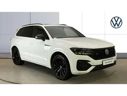 White Used 2022 VW Touareg Black Edition SUV | £40,500 (Good price)