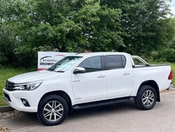 White Used 2018 Toyota HiLux Pickup | £17,975 (Good price)