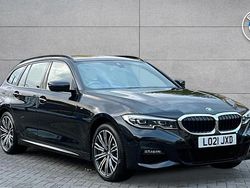 Black Used 2021 BMW 330e M Sport Estate | £25,998 (Fair price)