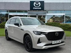 Silver Used 2025 Mazda CX-80 Homura-Line SUV | £45,997 (A bit pricey)