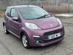 Purple Used 2012 Peugeot 107 Allure Hatchback | £2,495 (Good price)