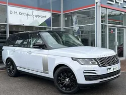 White Used 2018 Land Rover Range Rover Vogue SUV | £27,824 (Fair price)