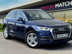 Blue Used 2019 Audi Q5 S-Line SUV | £19,590 (Good price)