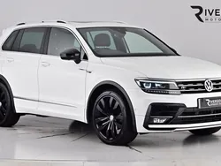 Pure white Used 2020 VW Tiguan R-line SUV | £23,221 (Good price)