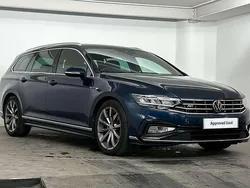 Blue Used 2023 VW Passat R-line Estate | £22,995 (Expensive)