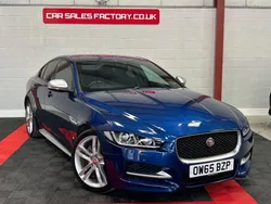 Blue Used 2016 Jaguar XE R-Sport Sedan | £11,395 (Fair price)