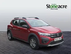 Red Used 2022 Dacia Sandero Essentiel Hatchback | £10,400 (Fair price)
