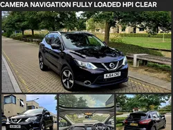 Black Used 2014 Nissan Qashqai 360º SUV | £7,450 (Fair price)